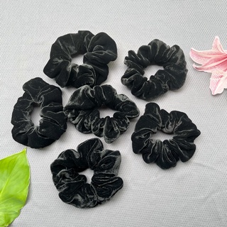 Dây cột tóc scrunchies vải nhung