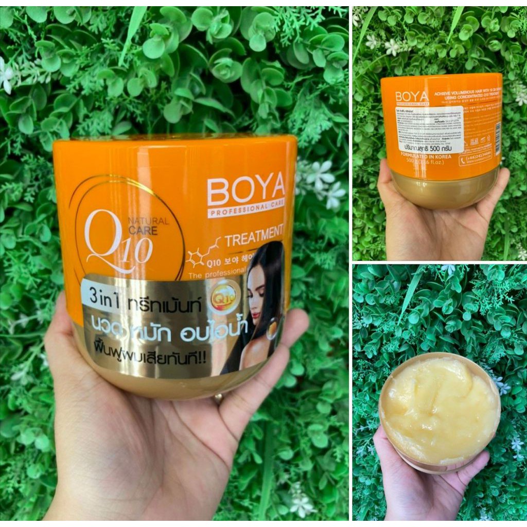 Kem Ủ Tóc BOYA Q10 Treatment Thái Lan 500g