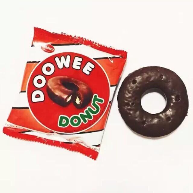 Hộp 10 chiếc bánh phủ Socola Doowee Donut 300gr - ĐẠI LÝ PHÂN PHỐI