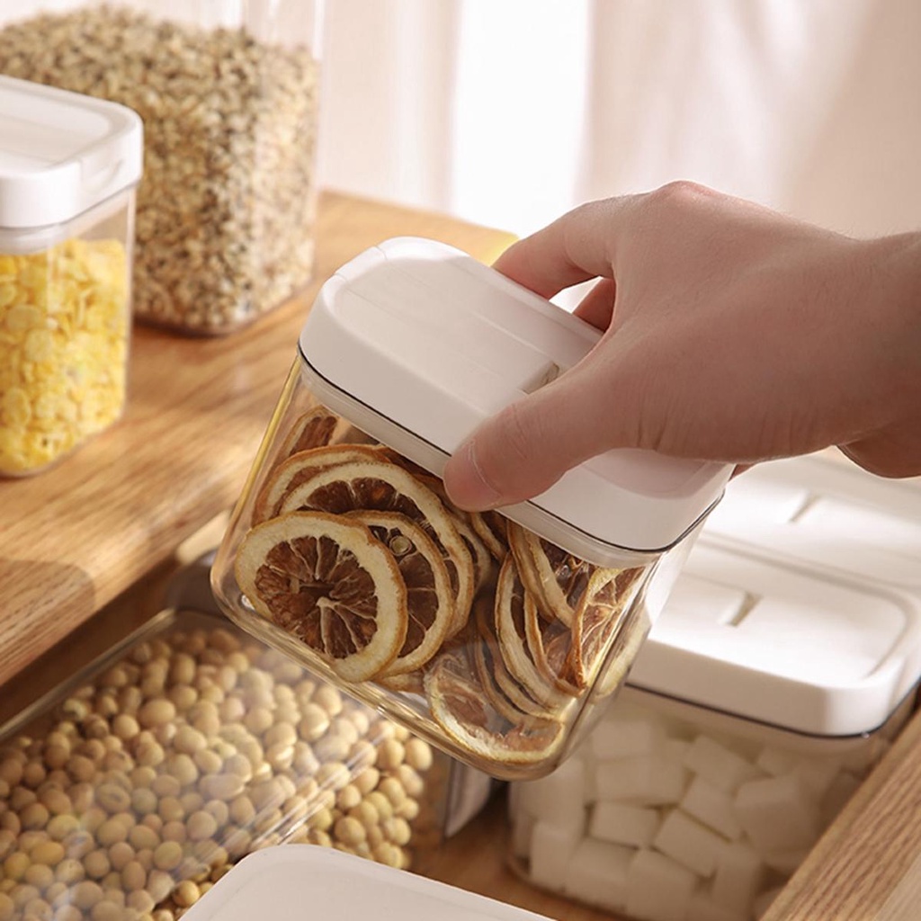 Hộp Nhựa Đựng Thực Phẩm Kín Khí Kèm Nắp Đậy