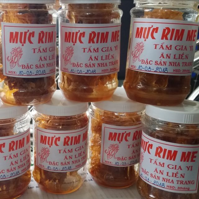 Mực rim me cán 500g