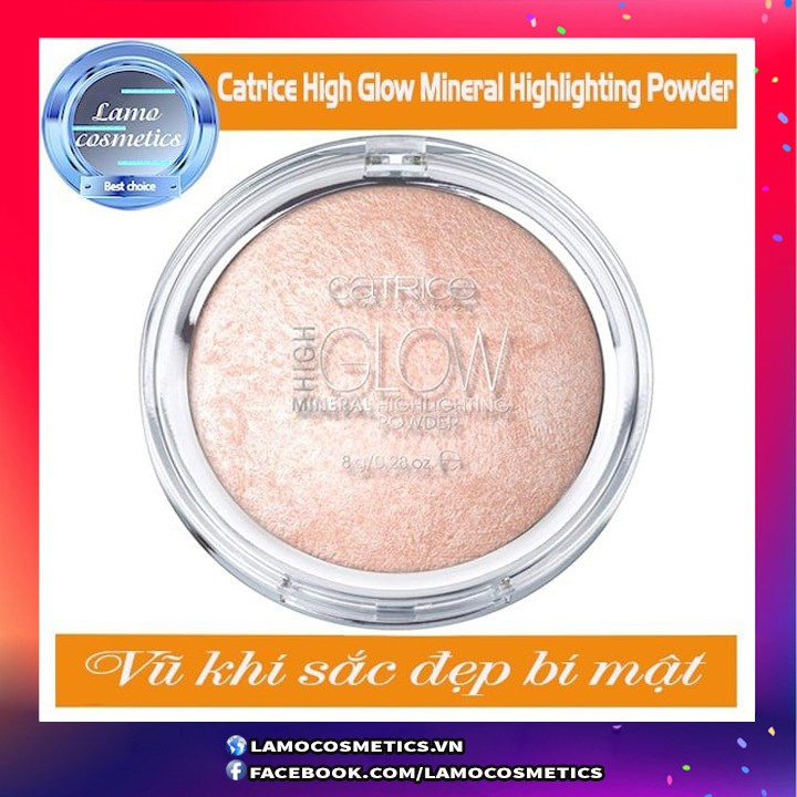 Phấn Highlight Bắt Sáng Catrice High Glow Mineral Highlighting Chính Hãng 100%