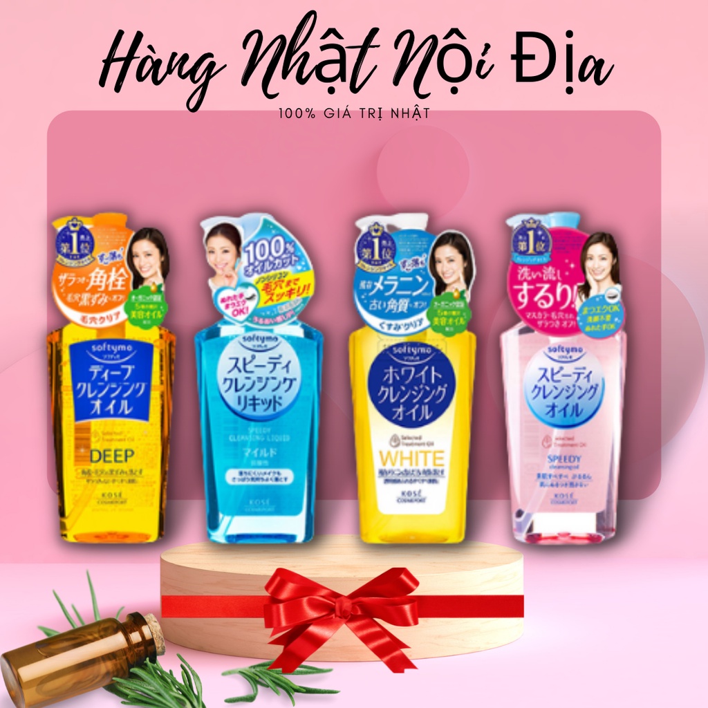 Dầu Tẩy Trang KOSE Softymo Deep Cleansing Nhật Bản