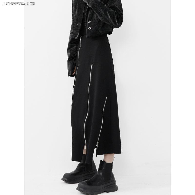 Chân Váy Chữ a Lưng Cao Dáng Dài Màu Đen Thời Trang Dành Cho Nữ 2022