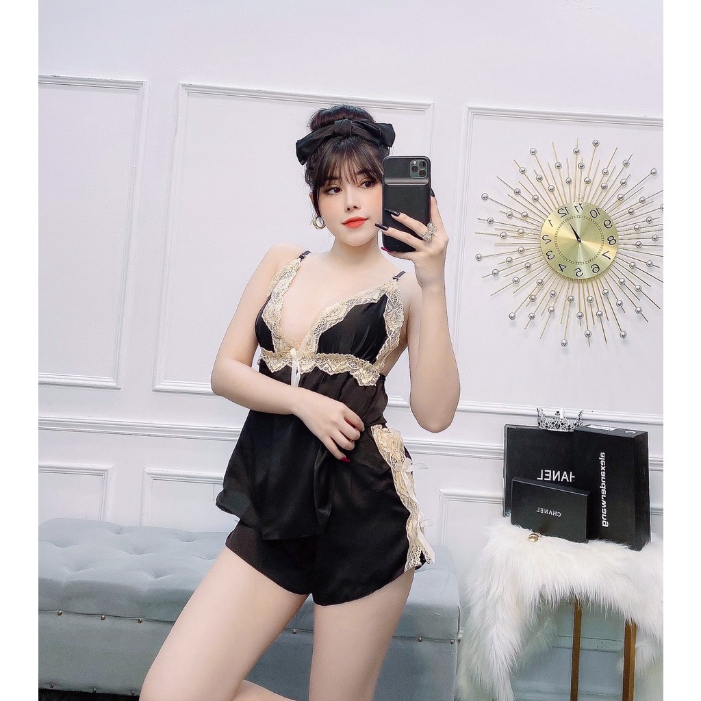 Sét 2 dây satin cao cấp