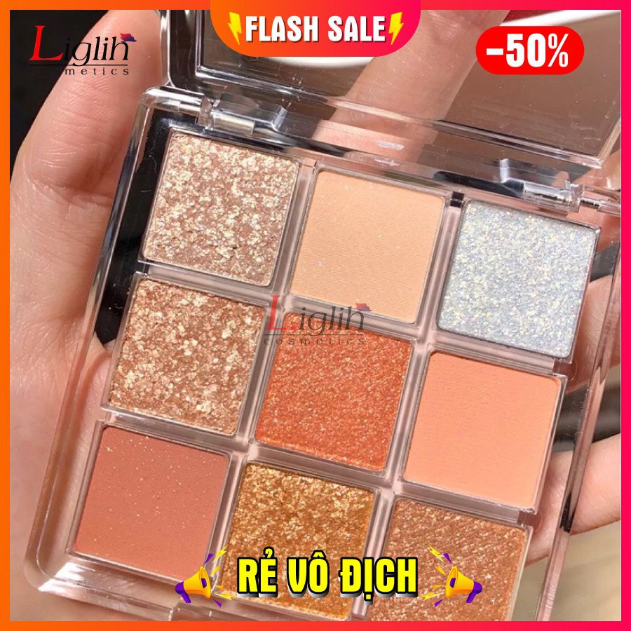 Bảng mắt 9 ô dikalu bóng nhũ mịn lâu trôi | BigBuy360 - bigbuy360.vn