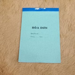 Hoá đơn bán lẻ 1 liên for 56 - 60 tờ