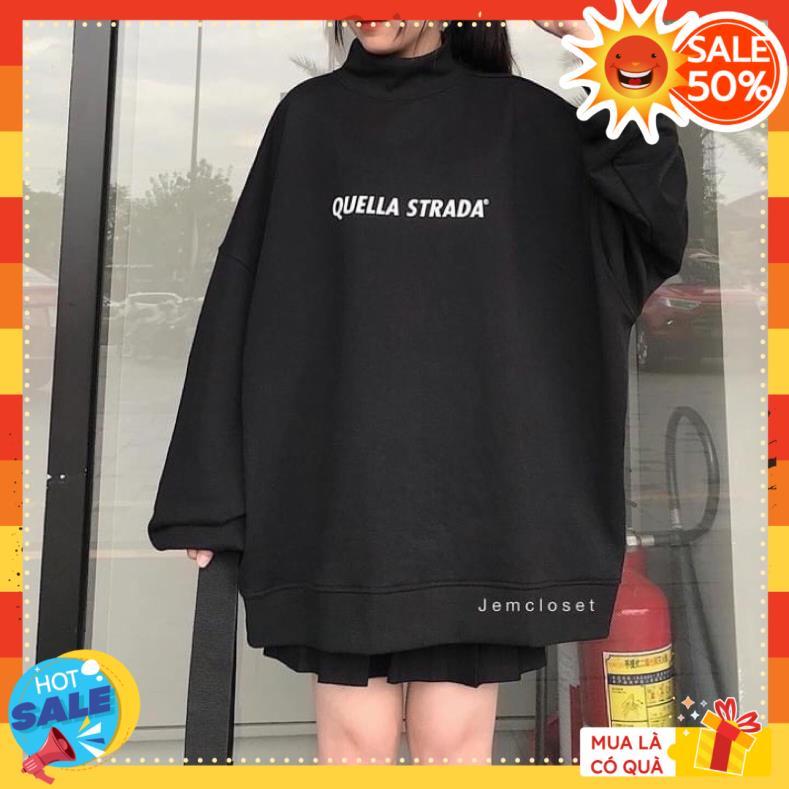 Áo sweater nam nữ ST50 Quella, Áo hoodie Unisex Form Rộng Minh Tâm Store | BigBuy360 - bigbuy360.vn