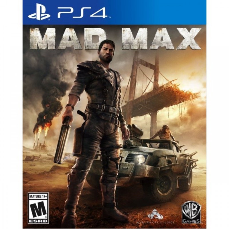 Đĩa Game PS4 : Mad Max Likenew