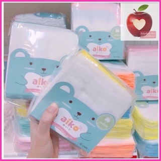 ☘️chính hãng☘️ khăn sữa xuất nhật aiko cao cấp - set 10 khăn 4 lớp nhỏ