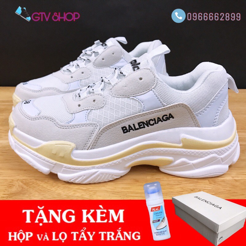 TẶNG HỘP VÀ LỌ TẨY TRẮNG - Giày thể thao nam nữ ulzzang 3len trip, 6 mẫu hot, size 36-43.      . | BigBuy360 - bigbuy360.vn