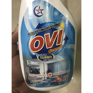 nước vệ sinh máy lạnh OVi