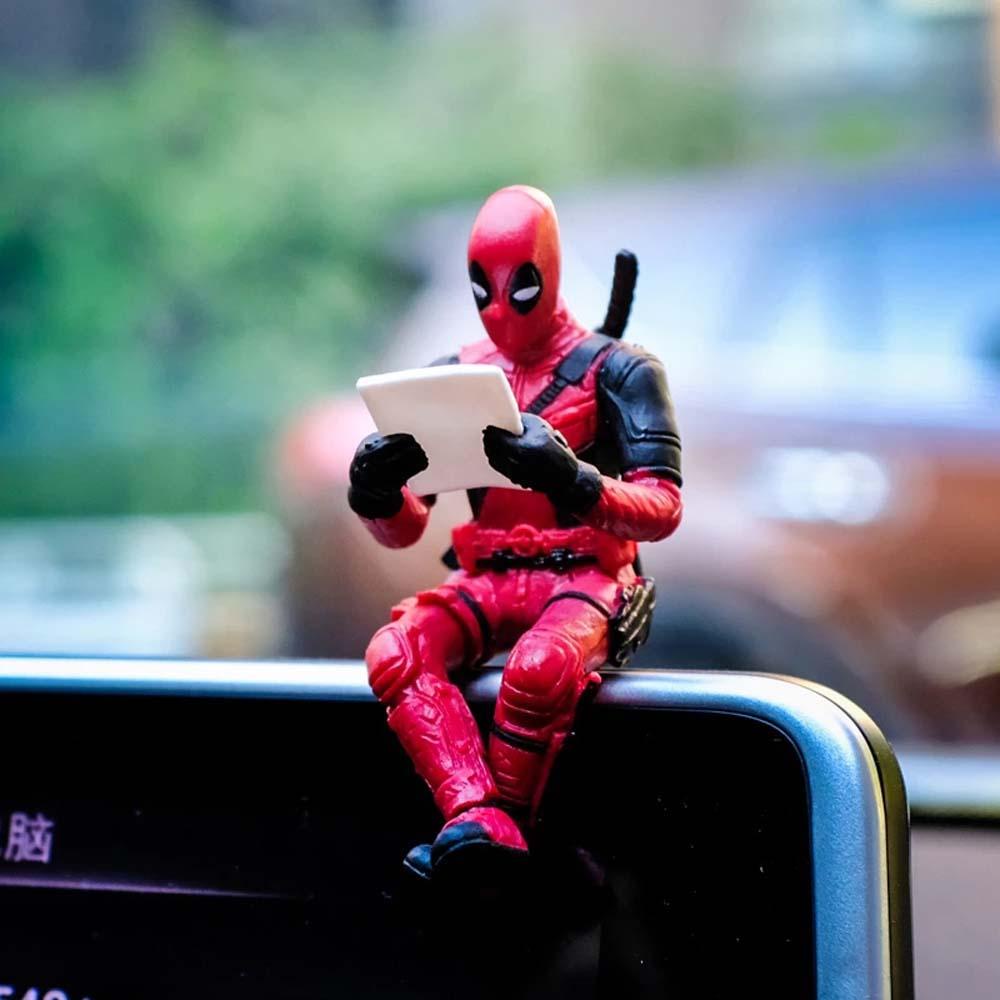 DARNELL Mô Hình Nhân Vật Marvel Ngồi Trang Trí Nội Thất Xe Hơi