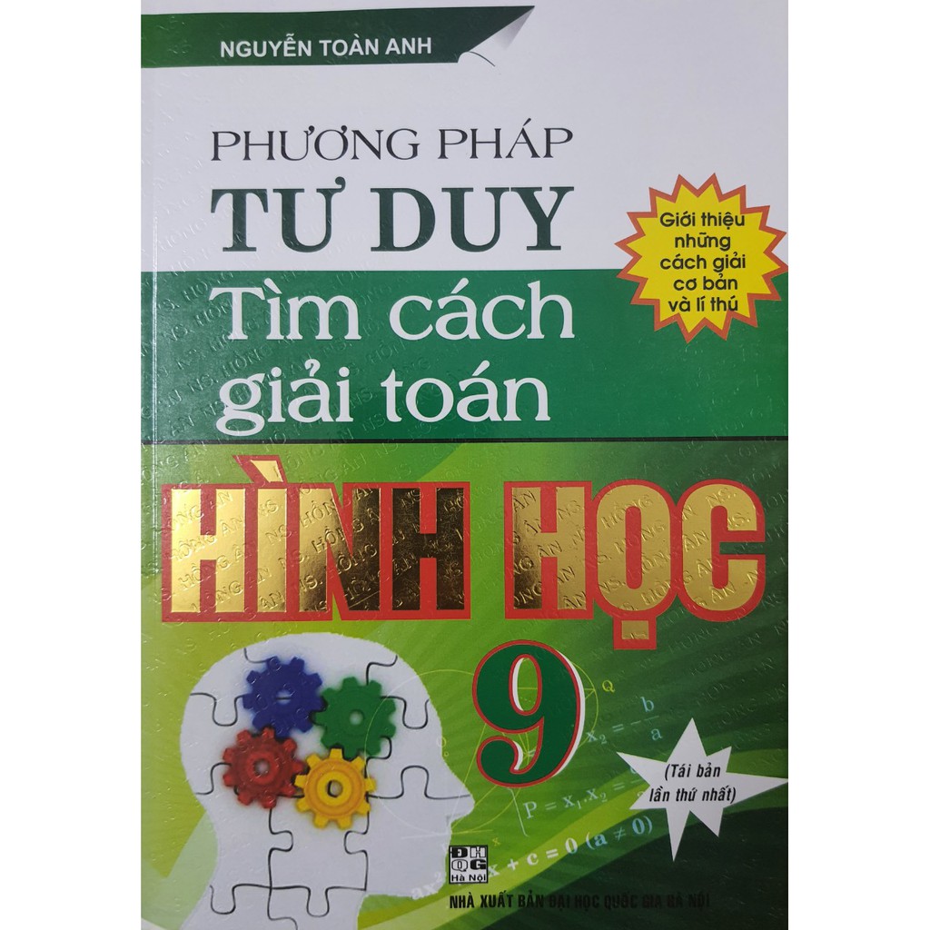 Sách - Phương pháp tư duy tìm cách giải Toán Hình học 9