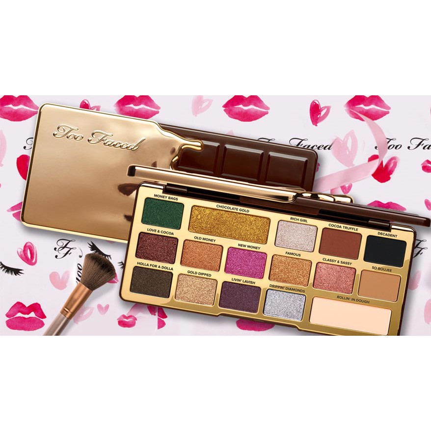 Bảng mắt TOO FACED Chocolate Gold Eye Palette | BigBuy360 - bigbuy360.vn