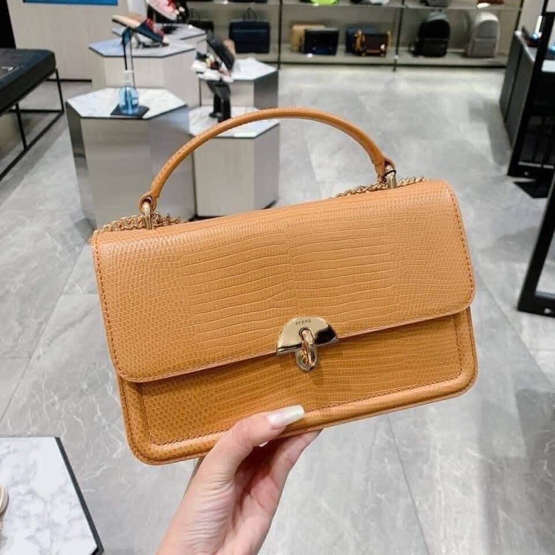 Túi pedro đeo chéo da kì nhông