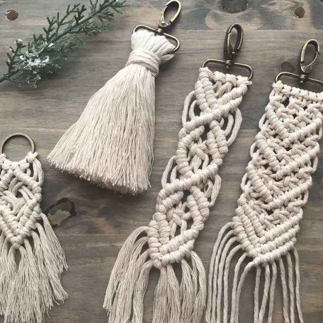 Móc khoá macrame
