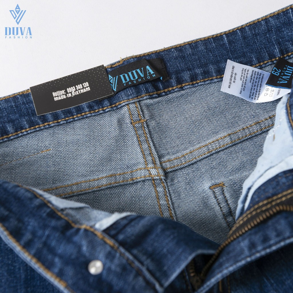 Quần short jean nam nam DUVA quần ngố co giãn, không bai màu, may tỉ mỉ, chất liệu cao cấp QSJ01