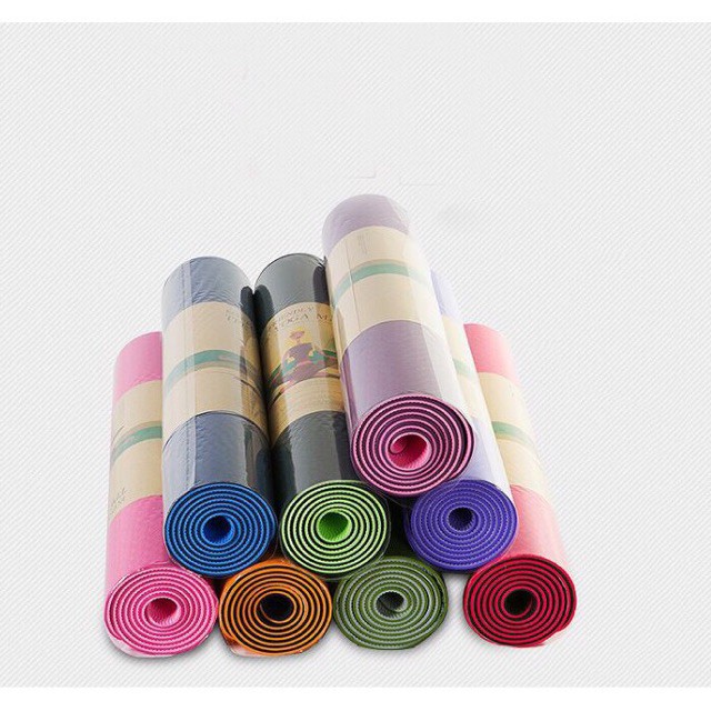 F1 Thảm Tập Yoga, Thể thao TPE ECO FriendLy xịn Dày 6mm 35 1