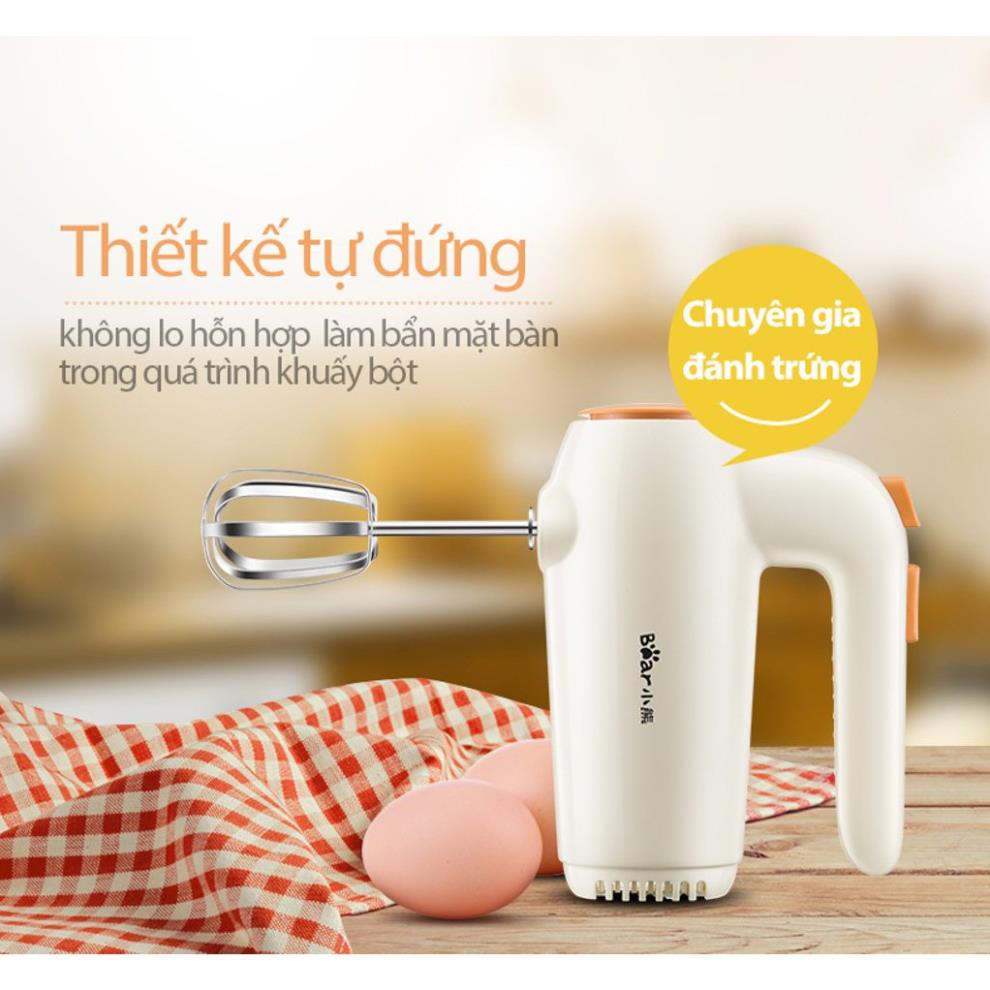 Máy đánh trứng cầm tay Bear  DDQ-B01K1 công suất cao chống tê tay khử mùi đảm bảo sức khỏe an toàn