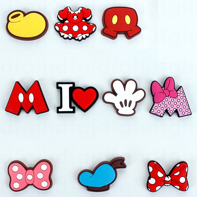 Ghim Cài Giày Hình Disney Minnie Croc Jibbits Jibits Hoạt Hình Chuột Mickey Jibitz Cho Nam