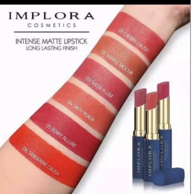 (Hàng Mới Về) Son Lì Intense Implora Nhiều Màu Sắc Lựa Chọn | BigBuy360 - bigbuy360.vn