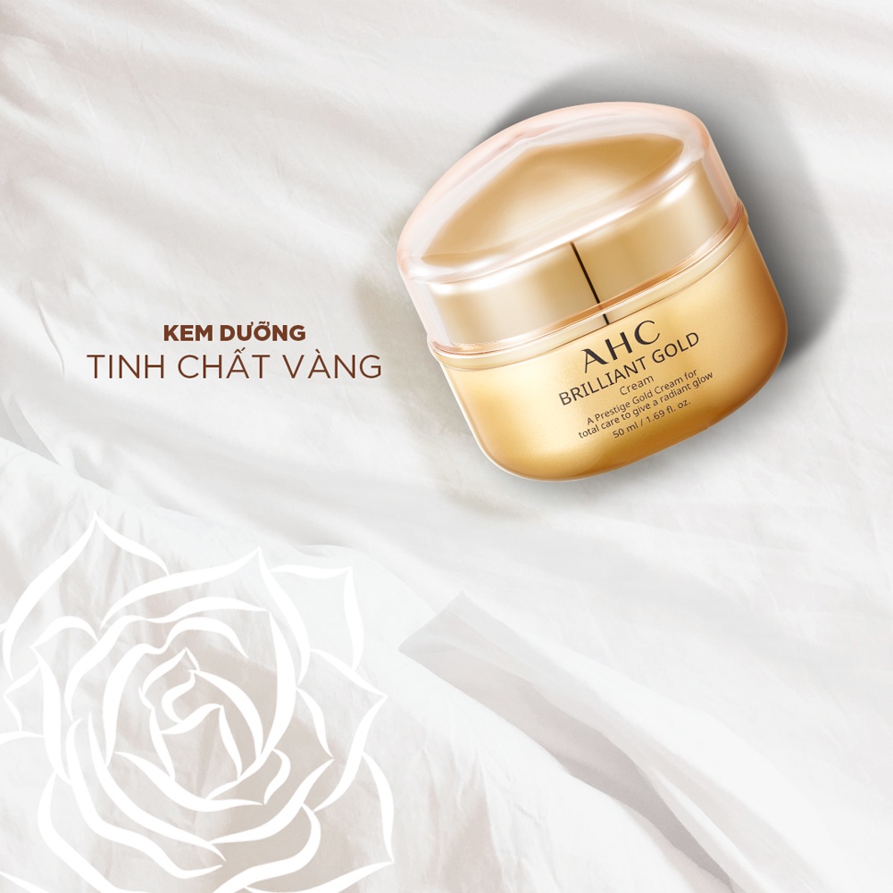 Kem Dưỡng Chống Lão Hóa Chuyên Sâu AHC BRILLIANT GOLD CREAM 50ml