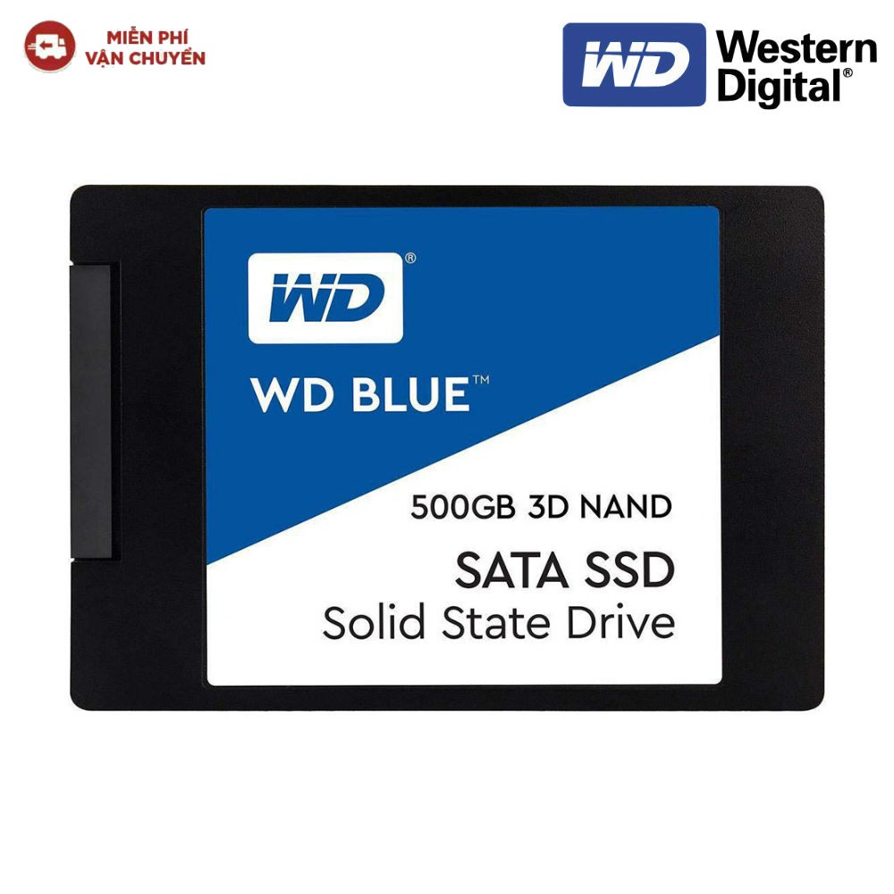 Ổ cứng SSD Western Digital Blue 500GB 2.5&quot; SATA 3-WDS500G2B0A