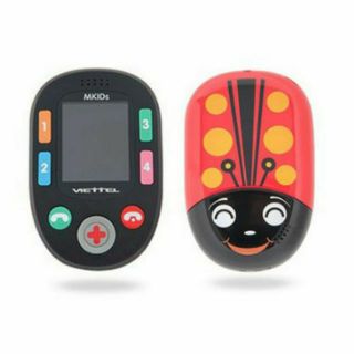 THANH LÝ  cặp điện thoại định vị trẻ em Mkids sử dụng sim viettel