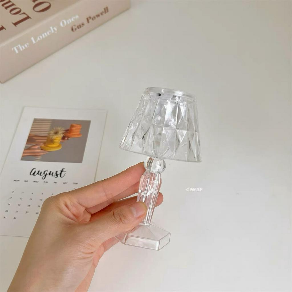 Đèn trang trí pha lê bóng led để bàn,Đèn để bàn phụ kiện chụp hình-Se.Decor