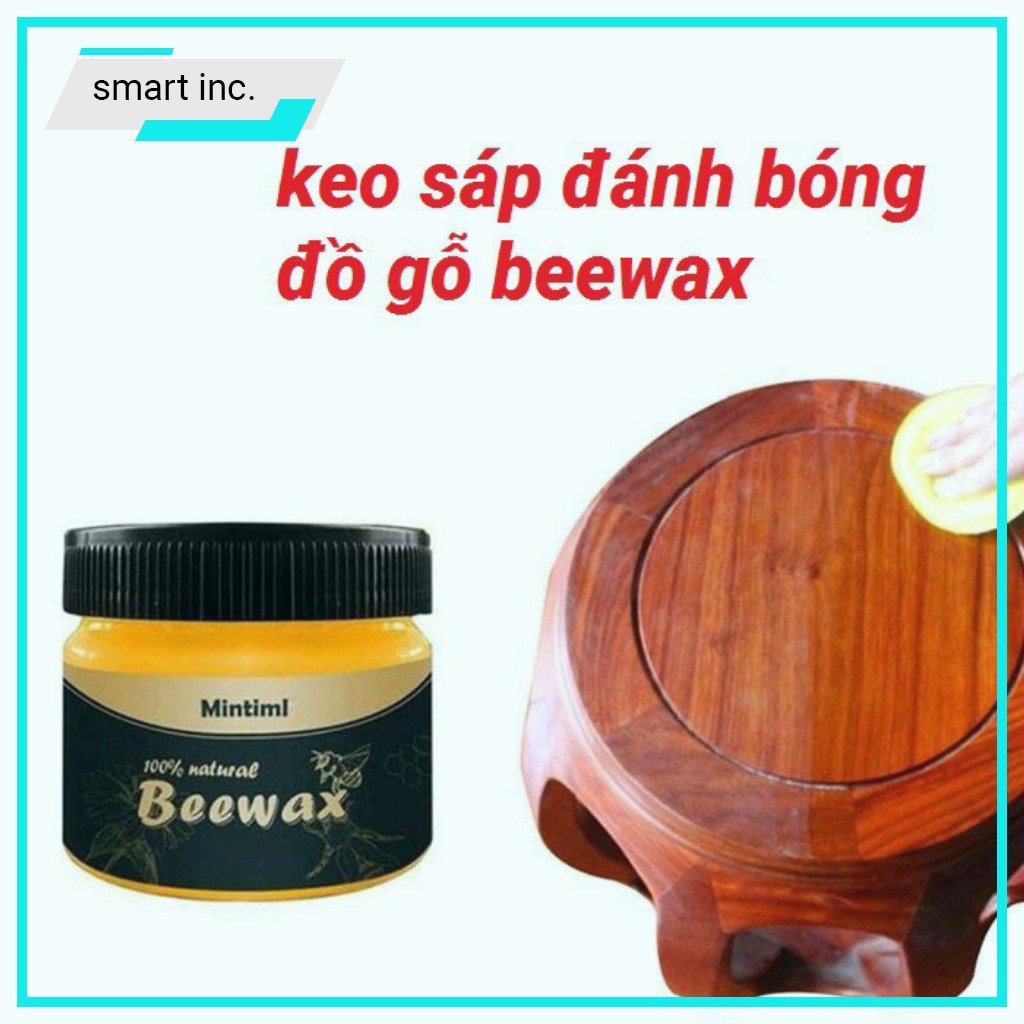 Sáp Ong Lau Chùi Sàn Đánh Bóng Đồ Gỗ Trầy Xước Chống Thấm Nước Beewax