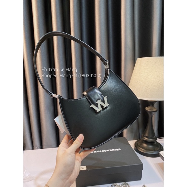Túi chữ VV Size 21cm cầm tay đeo chéo Kèm Hộp Cực sang