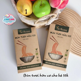 Bún tươi hữu cơ sấy khô vietsuisse 250gr