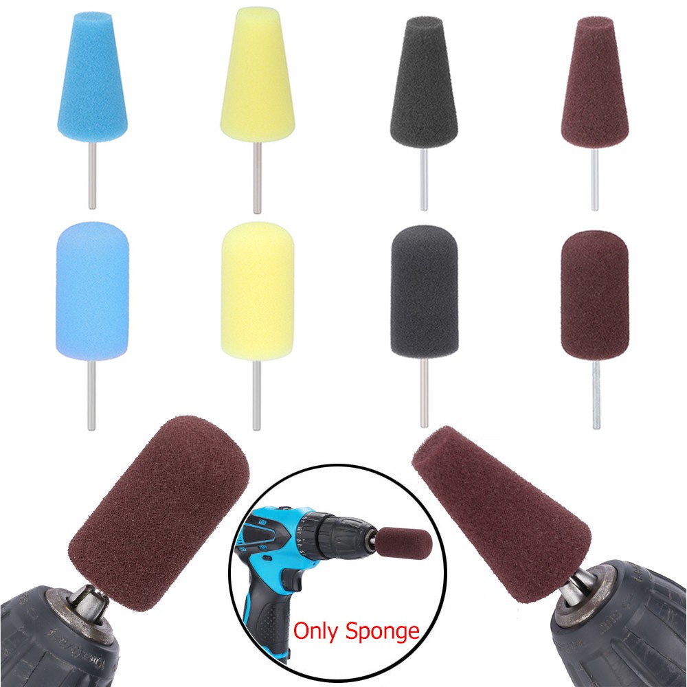 Đầu mút xốp hình nón / tròn đánh bóng xe hơi