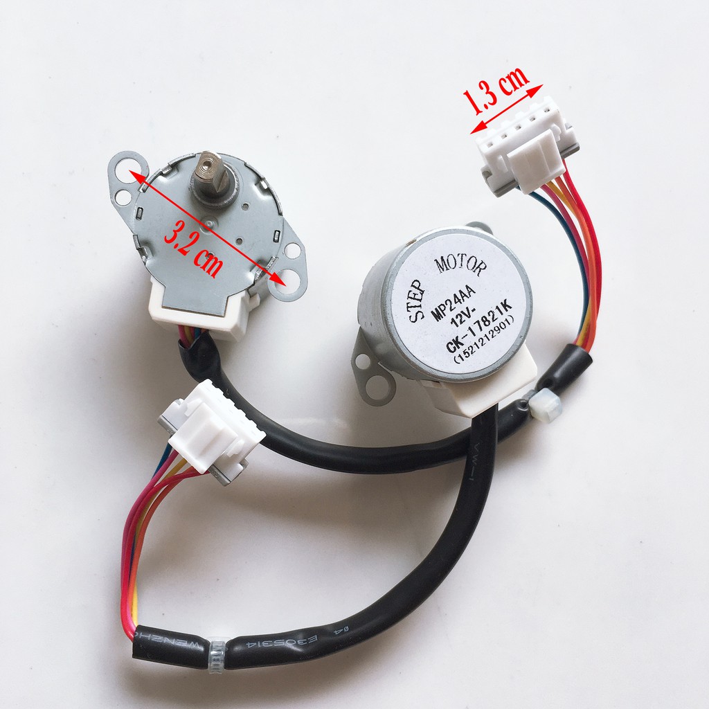 Motor đảo gió máy lạnh Sanyo, Gree [ẢNH THẬT] Quạt đảo Sanyo, gree tai xéo, vẫy đảo gió điều hoà, đảo gió máy lạnh Gree