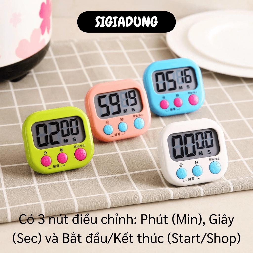 [SGD] Đồng Hồ Đếm Giờ - Đồng Hồ Bấm Giờ Điện Tử, Đệm Ngược Có Giá Đỡ Để Bàn 8771