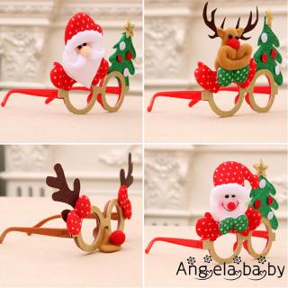 hღ✯Giáng Sinh Kính Khung Dễ Thương Trẻ Em Người Lớn Đồ Trang Trí Trang Trí Tiệc Tối Đồ Chơi Quà Tặng