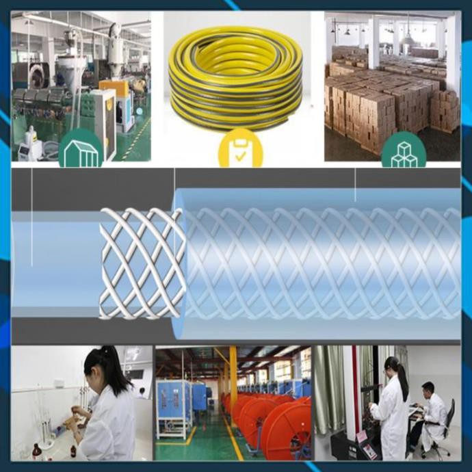Vòi Xịt❤️FREESHIP🚛 Bộ dây vòi xịt nước rửa xe, tưới cây ✔, tăng áp 3 lần, loại 15m 206236 đầu đồng,đai, nối vòi