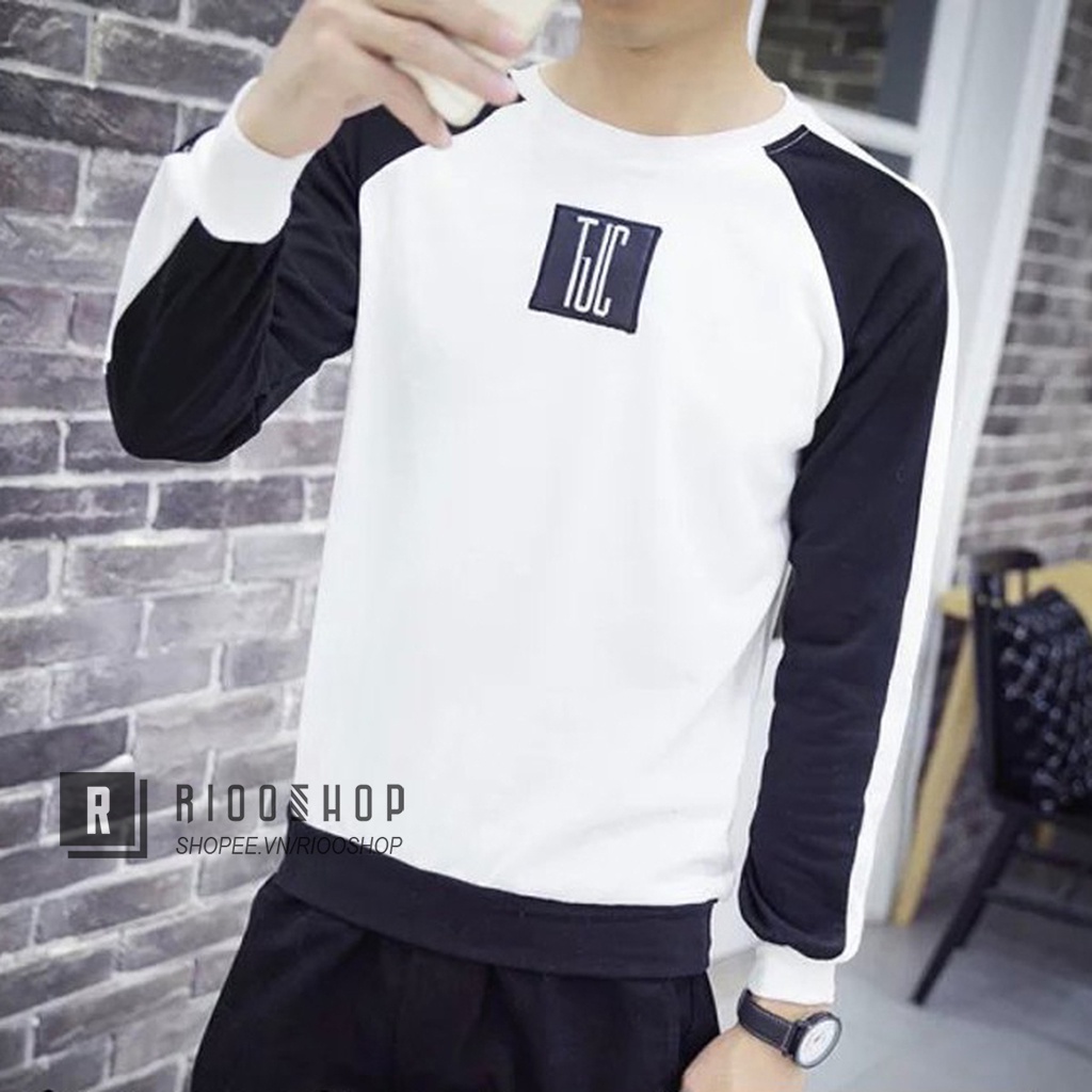 Áo thun nam tay dài hàn quốc ijc RKL027- áo phông nam dài tay đẹp Riooshop | BigBuy360 - bigbuy360.vn