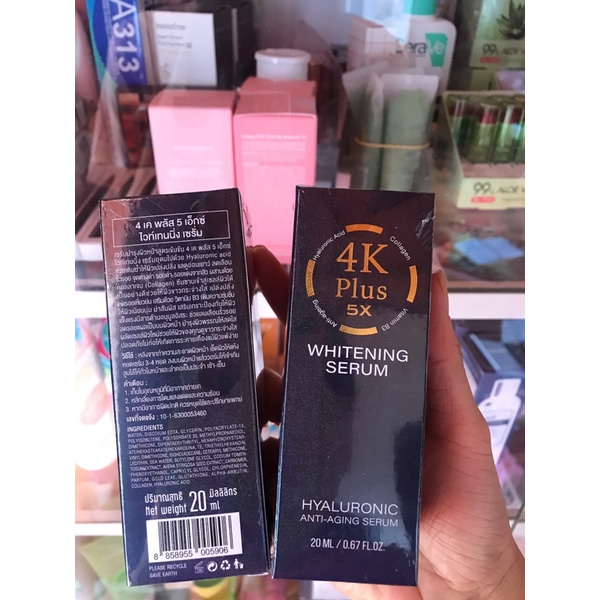 [Chính Hãng] Serum 4K Plus 5X Whitening Thái Lan