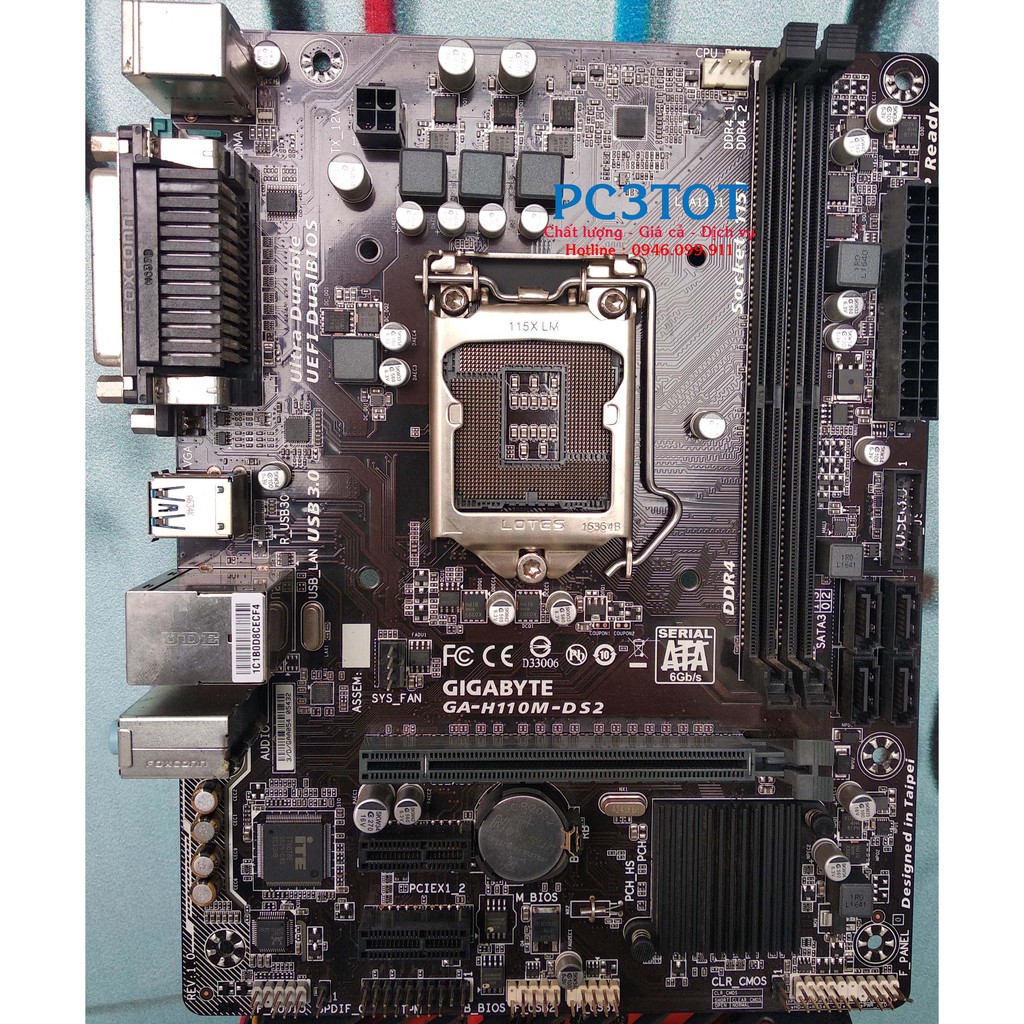 BỘ MÁY TÍNH ĐỂ BÀN CHƠI GAME PUBG/FIFA ONLINE 4/ LMHT GIGABYTE H110/G4400 -3.3GHZ/4GB DRAM4/SSD 120GB/ VGA 730-2GB DRAM5 | BigBuy360 - bigbuy360.vn