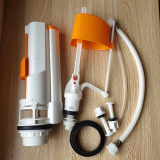 Combo bộ cấp xả nước bồn cầu nhấn két nước rời