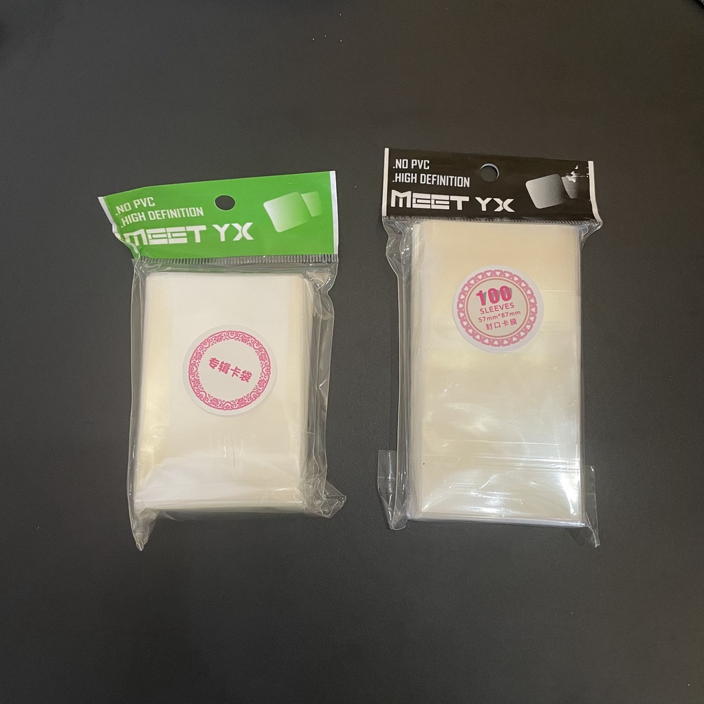Sleeve card MeeT/ Meet YX bảo vệ card - túi đựng ảnh card/thẻ bài Yugioh, anime chính hãng