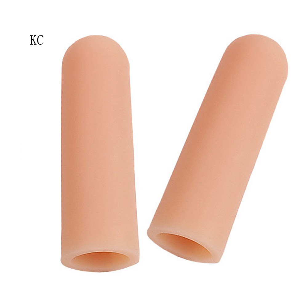 1 Cặp Vỏ Bọc Ngón Tay Bằng Silicone Mềm Mại