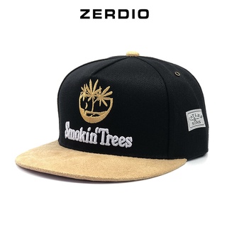 Nón hiphop, Mũ snapback nam nữ Smokin đen phong cách cá tính