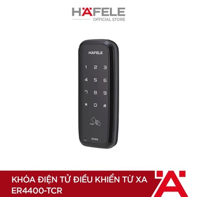 [Miễn phí lắp đặt] Khóa điện tử HAFELE có điều khiển từ xa ER4400-TCR 912.05.701 Xuất xứ Hàn Quốc