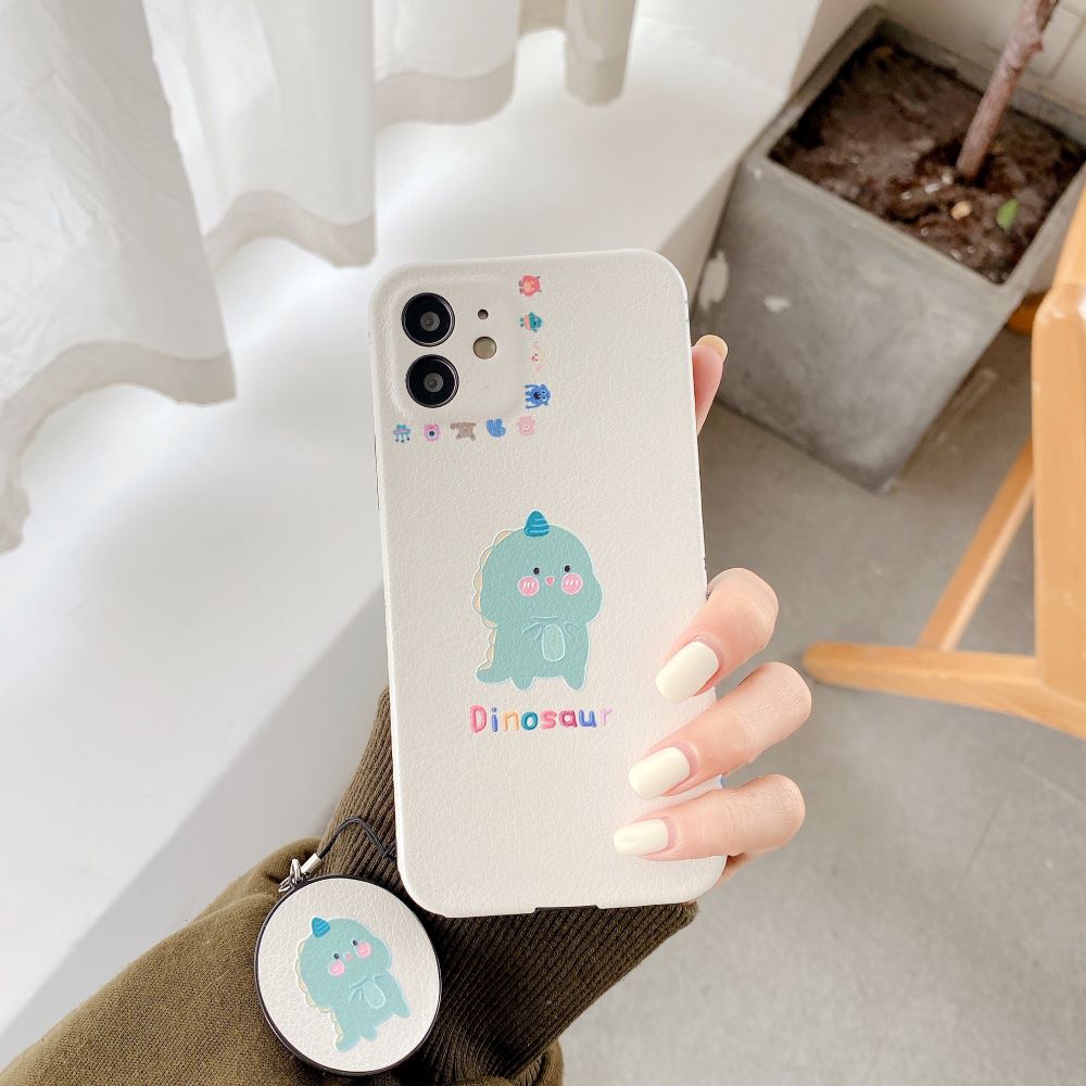Ốp điện thoại họa tiết khủng long hoạt hình cho iPhone 12 MINI 11 PROMAX XS XR XSMAX 7 8 Plus | BigBuy360 - bigbuy360.vn