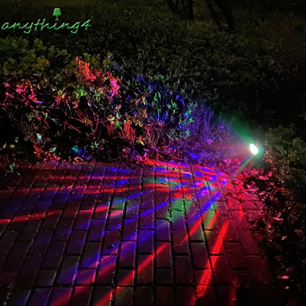 Đèn Led Rgb Năng Lượng Mặt Trời Thay Đổi Màu Sắc Trang Trí Sân Vườn