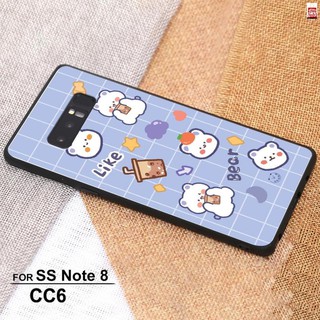 Ốp Samsung Note 8/Note 9-Ốp lưng điện thoại SS Note8 Note9 mẫu gấu trắng/moon/cô gái cute đẹp
