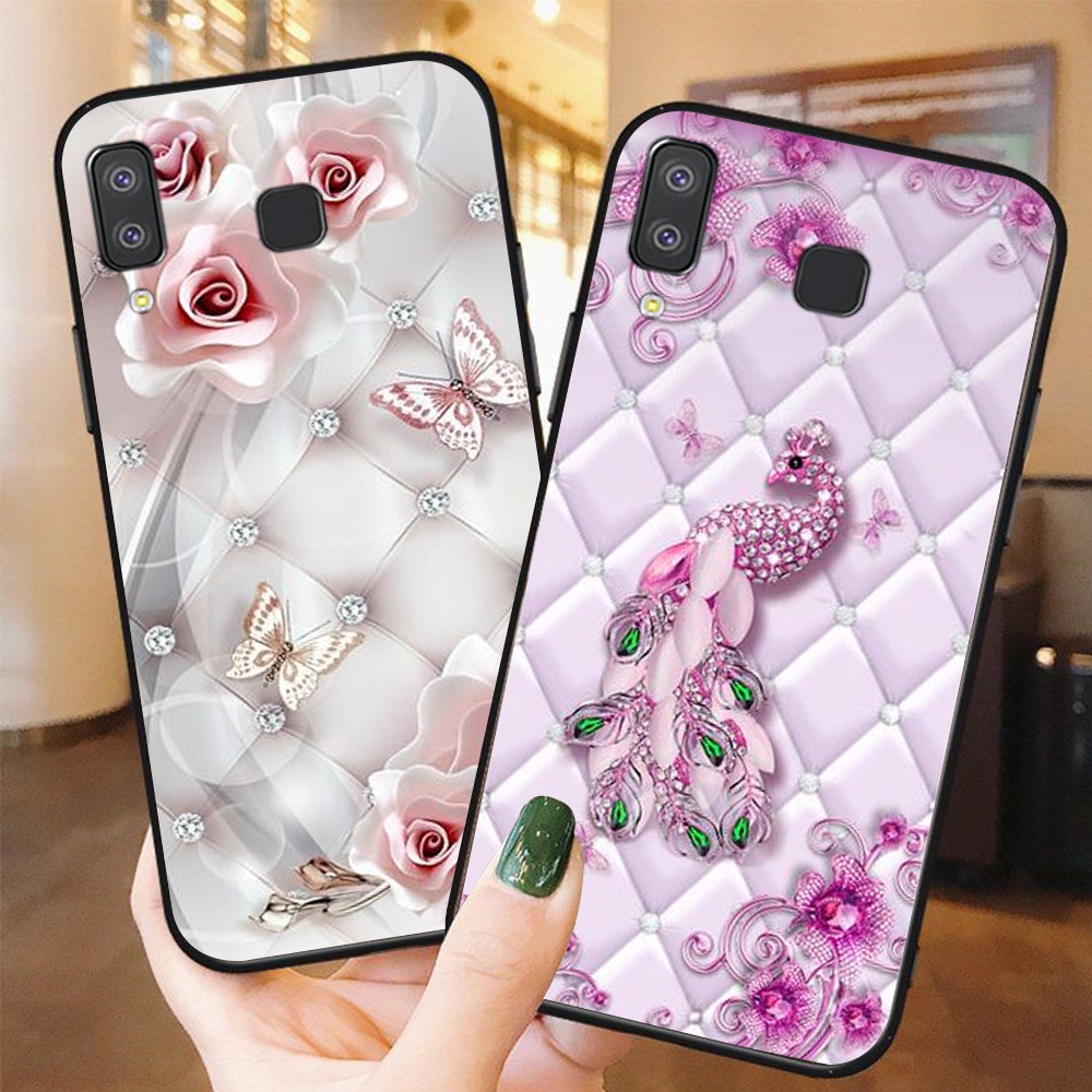 Ốp lưng điện thoại Samsung a8 Star in hình phong cách nữ sang chảnh